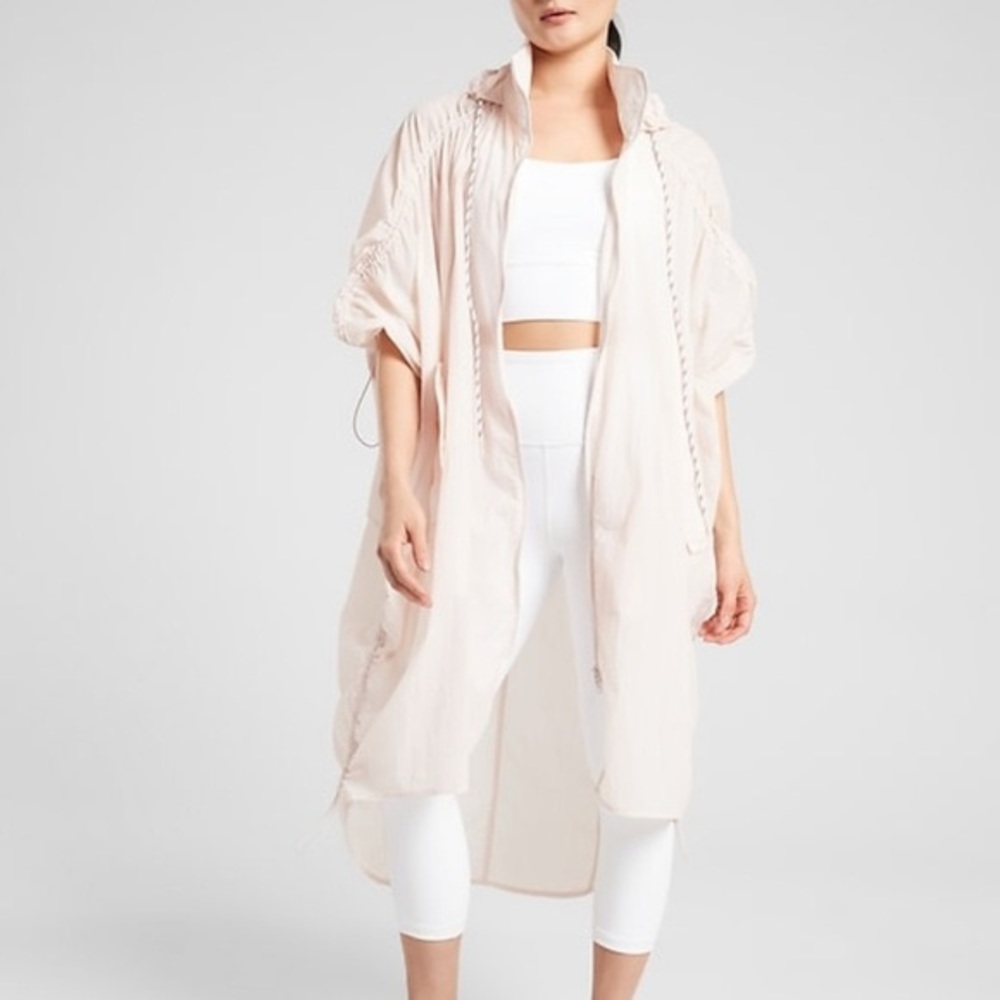 NWT ATHLETA Canopy Parachute Jacket Long